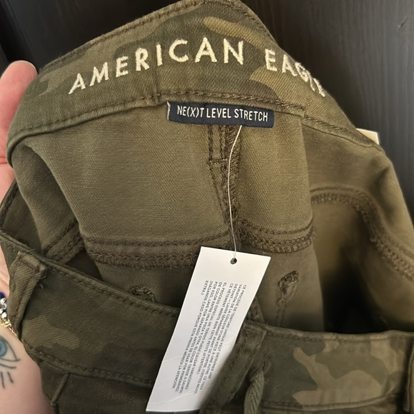 American Eagle 🦅 AE NE(X)T Level Super High-Waisted Jegging Crop - Picture 6 of 12